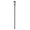 Z-Lite Gannon 3 Light Outdoor Post Mount Fixture, 10in. W x 144.75in. H, Black 5008PHBR-5009P120-BK - alternate 1